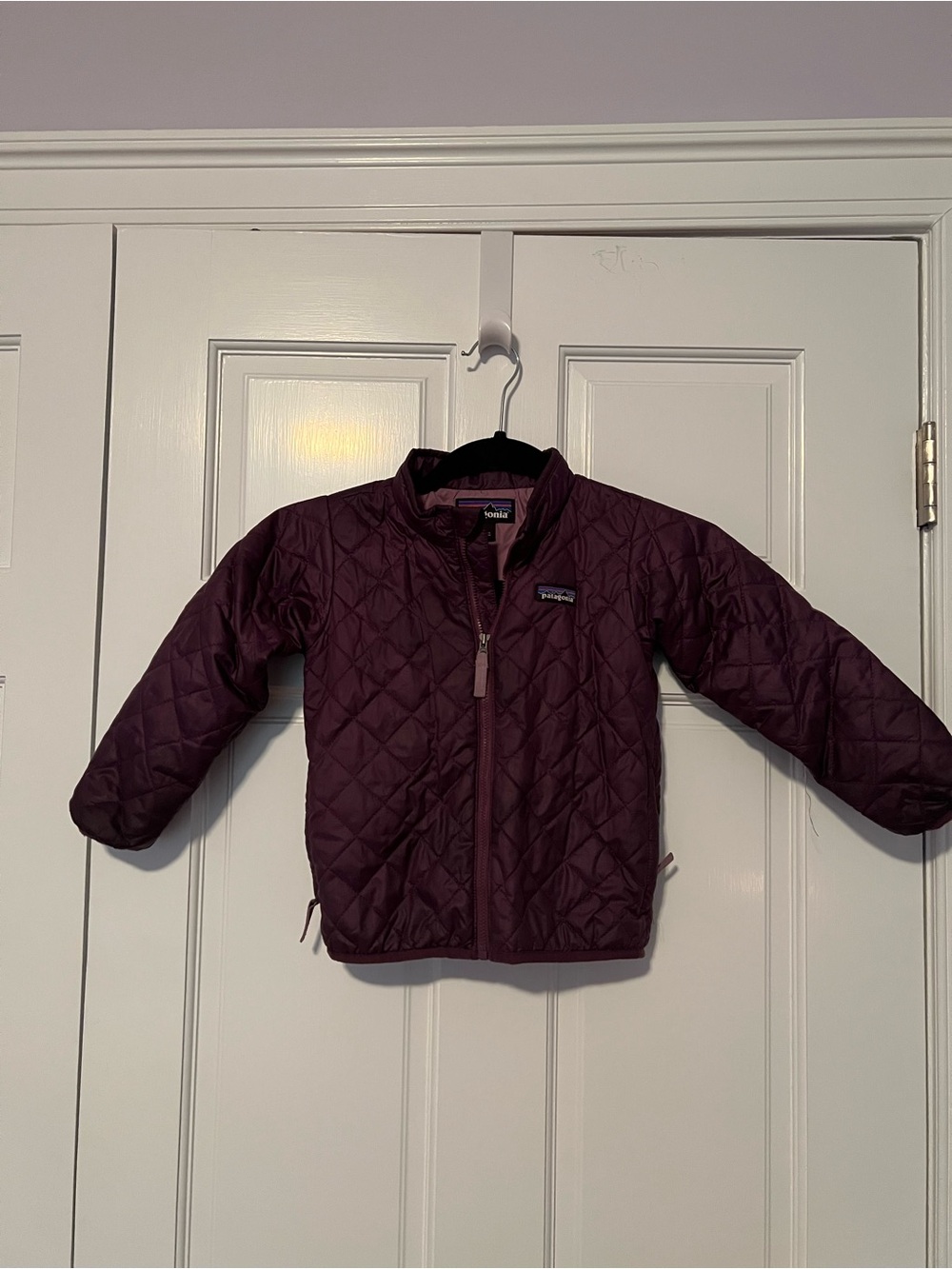 Patagonia Kids Quilted Puffer Jacket - Deep Plum